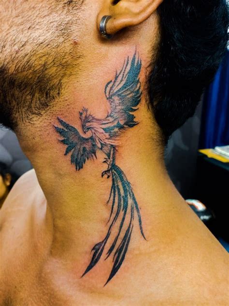 57 Phoenix Tattoo Designs for Men